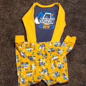 2/$5 Boys Wonder Nation Pajama Set 4t